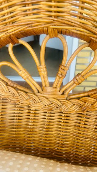 Sillón mimbre 