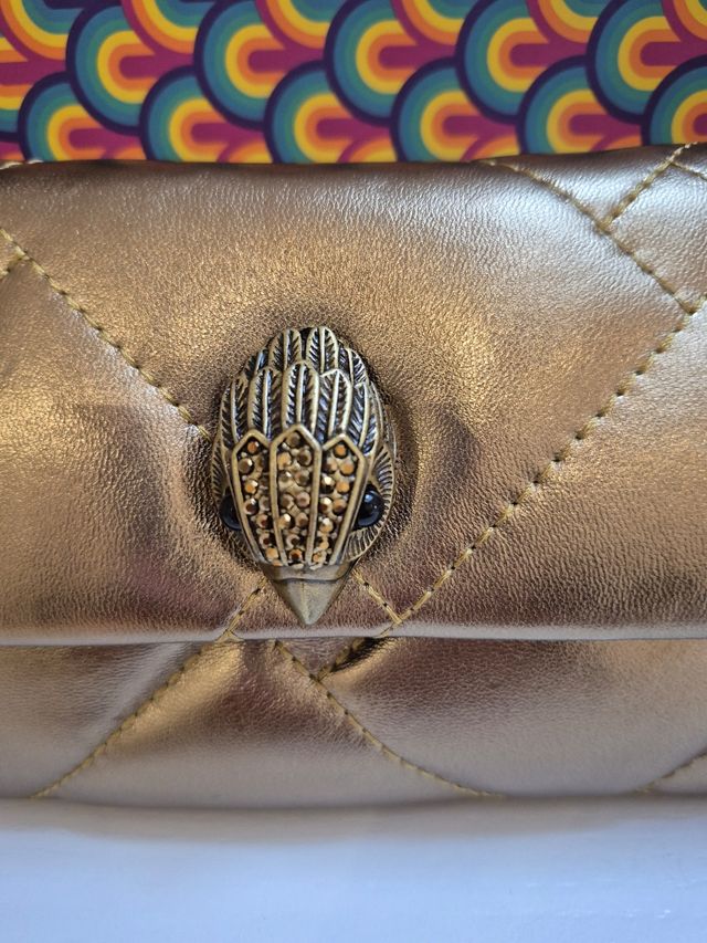 Bolso Kurt Geiger dorado