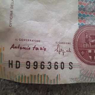 2 Banconote 1000 Lire Montessori