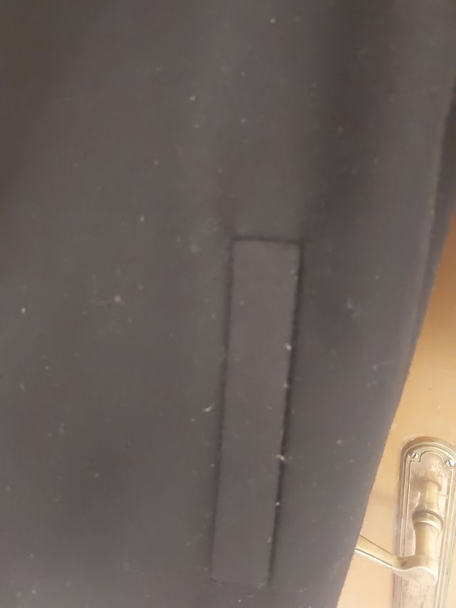 Abrigo stradivarius negro - Talla única