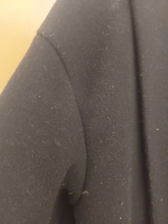 Abrigo stradivarius negro - Talla única