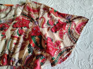 Vestido midi estampado