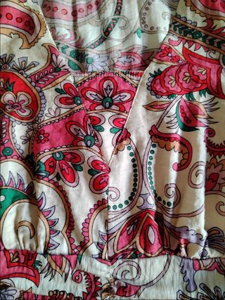 Vestido midi estampado