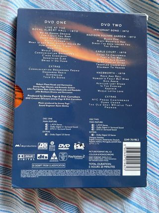 Led Zeppelin DVD -Concerti