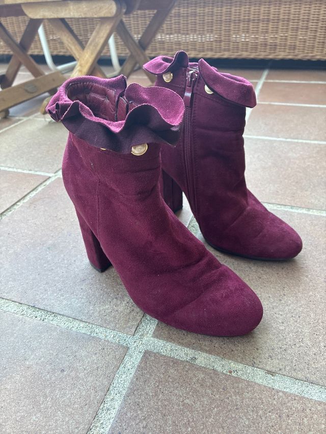 Botines de tacón