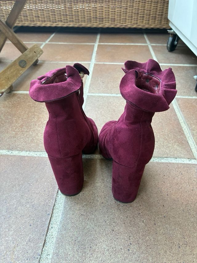 Botines de tacón