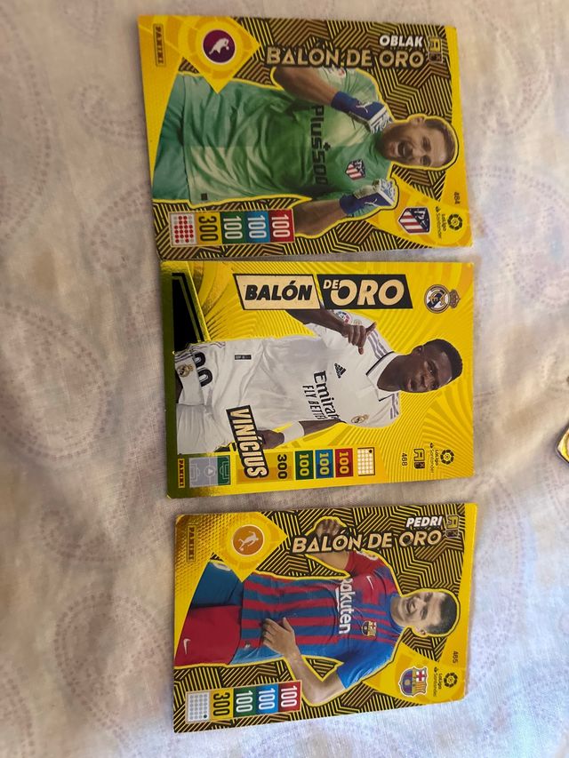 Cromos Adrenalyn XL y Balón de Oro