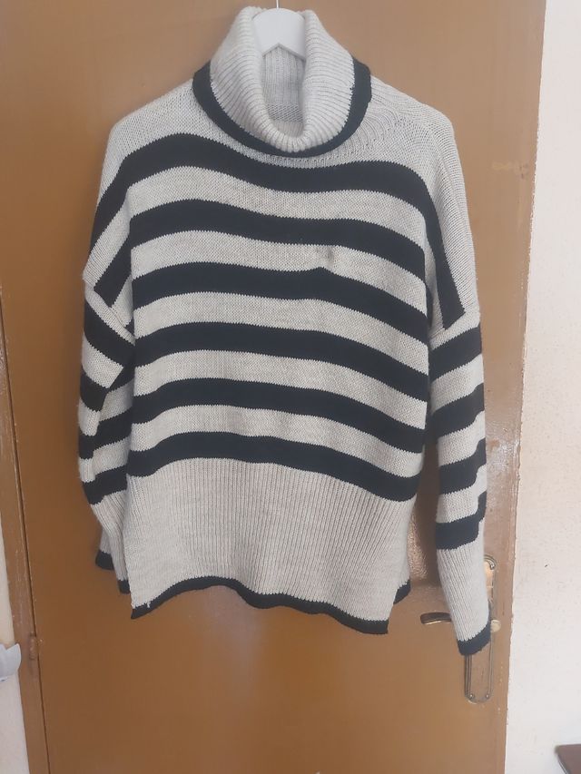 Jersey y Pantalón Lana - Negro beige