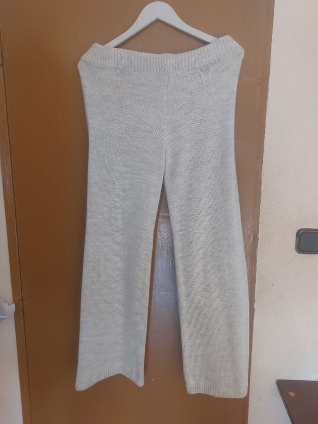 Jersey y Pantalón Lana - Negro beige