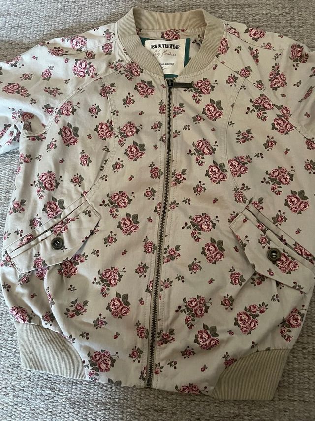 Chaqueta bomber floral U.S.K.