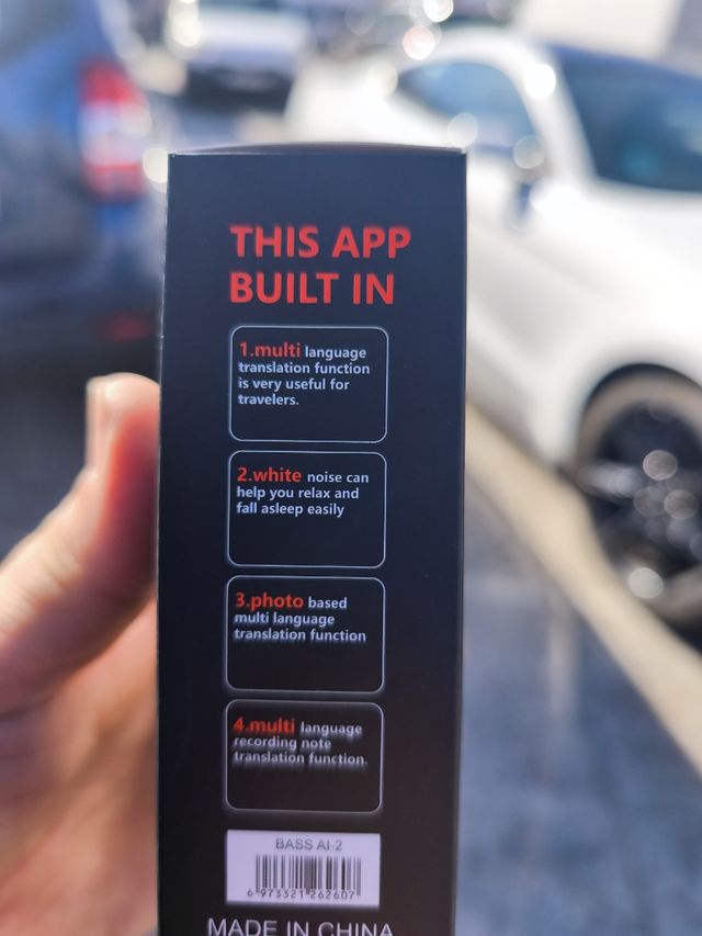 Auriculares Bluetooth traductores