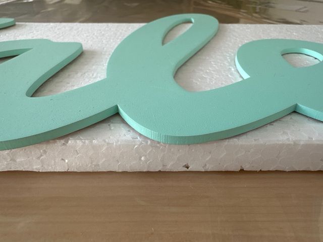 Nombre Valeria en madera - Decoración