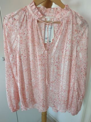 Blusa estampada flores HyM 