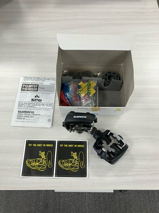 Pedales vintage Shimano PD-M525 como nuevos 1990