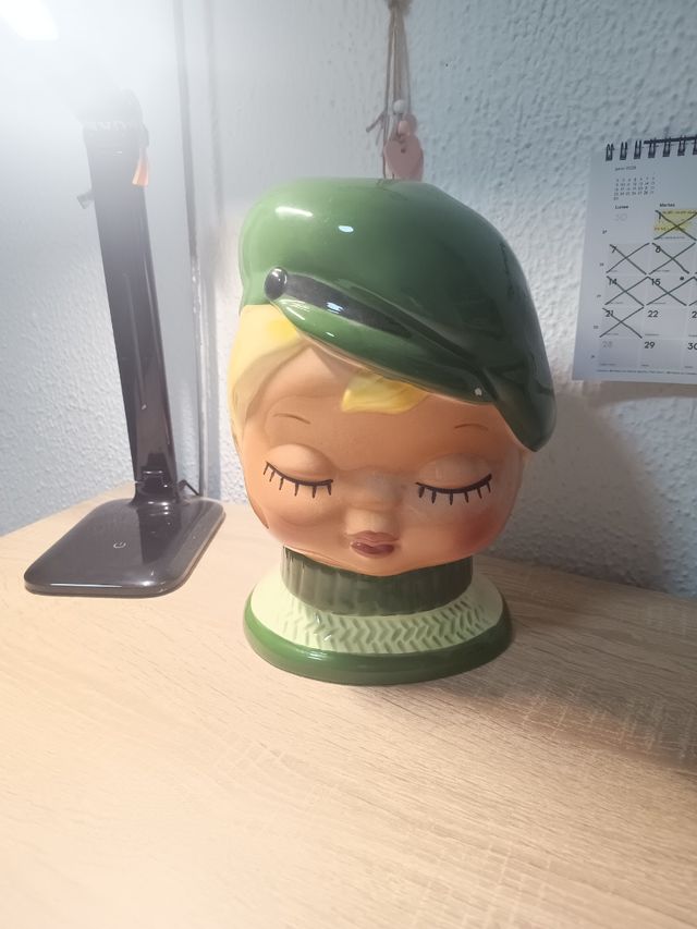 Jarrón cerámico infantil