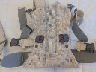 BabyBjörn One Air Malla 3D Rosa  Mochila Portabebé