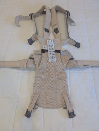 BabyBjörn One Air Malla 3D Rosa  Mochila Portabebé