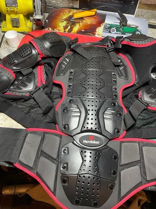 Chaqueta moto Herobiker c/protecciones