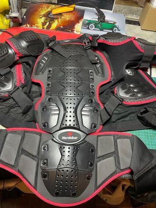 Chaqueta moto Herobiker c/protecciones