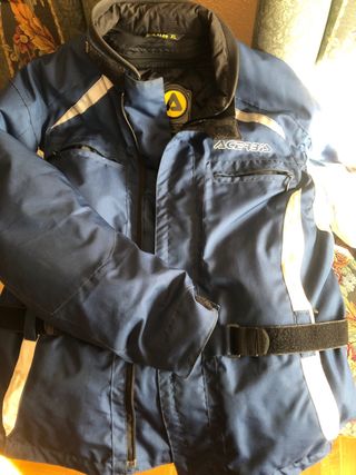 Chaqueta moto Acerbis azul talla XL