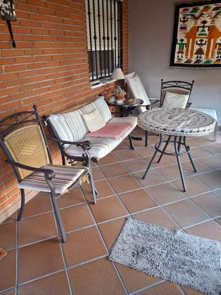 Muebles terraza: Mesa y sillas