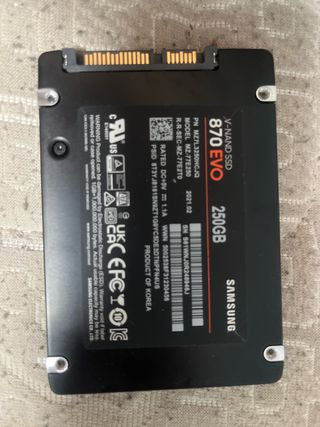 SSD Samsung 870 EVO 250GB