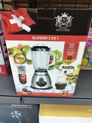 Licuadora Swiss Excellence 2 en 1 - 1000W