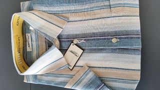 Camicia Gentry in cotone e lino 