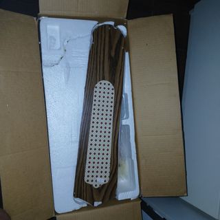 Ventilador techo Firstline marrón