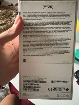 iPhone XR Negro 128GB - 85% Batería