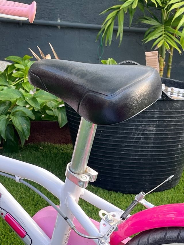 Bicicleta niña BTwin 16" rosa