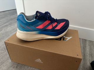 Zapatillas Adidas Adizero Prime X - Azul y Rosa