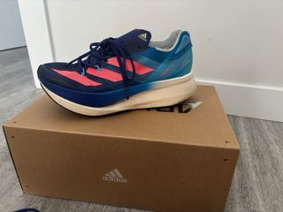 Zapatillas Adidas Adizero Prime X - Azul y Rosa