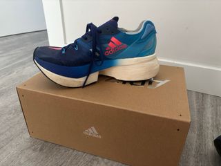 Zapatillas Adidas Adizero Prime X - Azul y Rosa