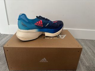 Zapatillas Adidas Adizero Prime X - Azul y Rosa