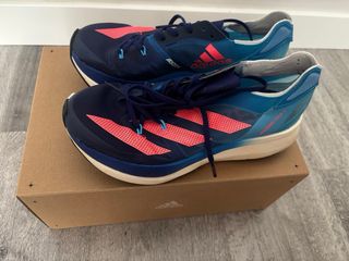 Zapatillas Adidas Adizero Prime X - Azul y Rosa