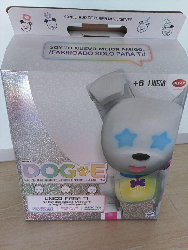 Perro robot sin estrenar