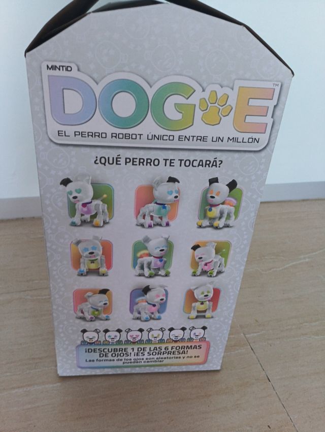 Perro robot sin estrenar