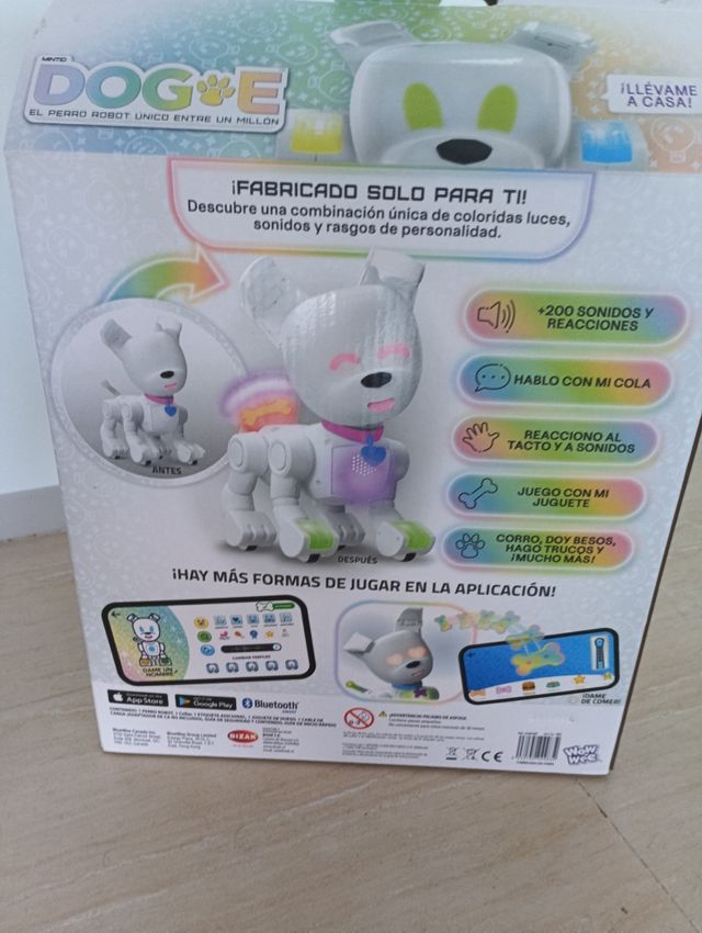 Perro robot sin estrenar