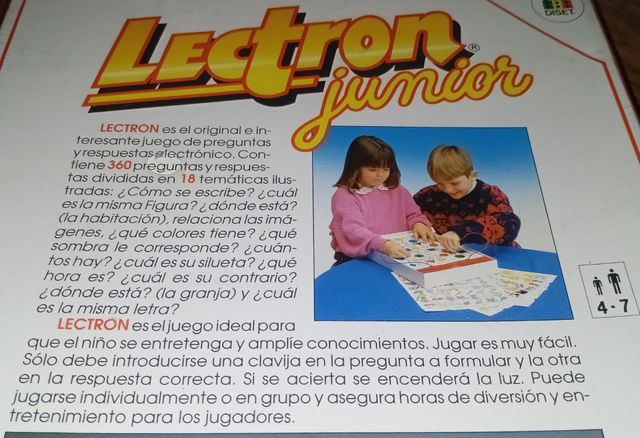 Lectron Junior NUEVO 1990