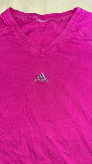 Camiseta Adidas rosa