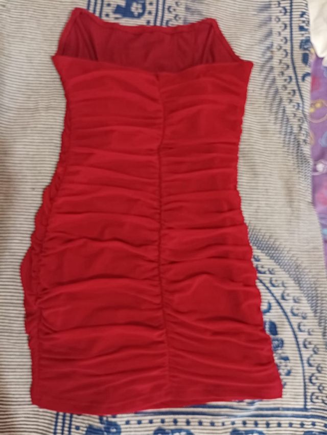 Vestido rojo ajustado