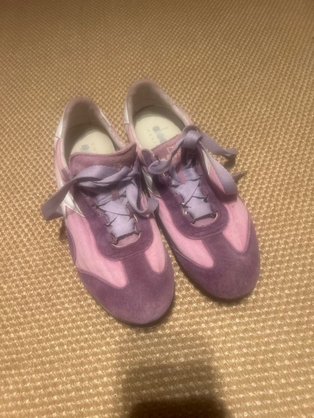 Zapatillas Diadora - Rosa/Morado - 38
vintage