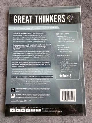 GREAT THINKERS C1 Student's book