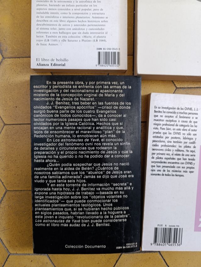 Libros de esoterismo y ufología