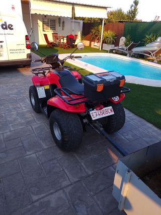 Quad Kymco 150cc + Remolque