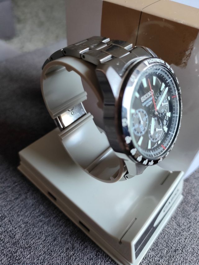 Reloj Seiko SBB031 Cronógrafo 41mm.