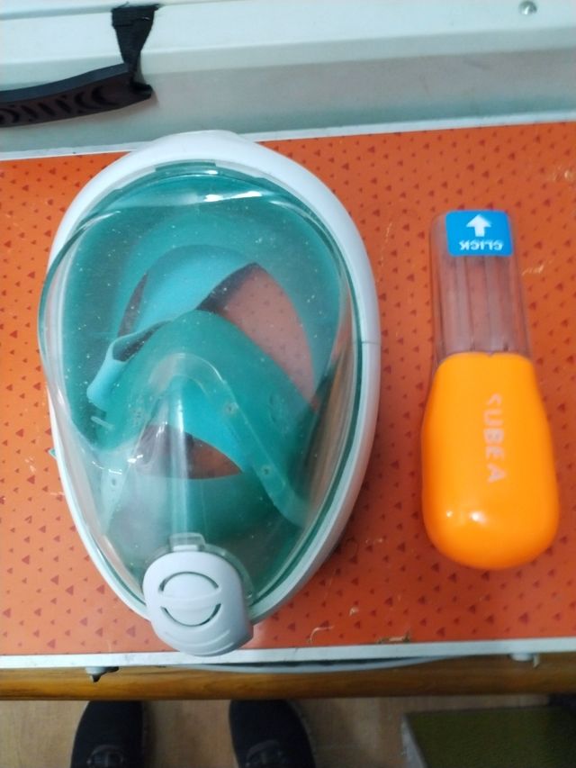 Máscara buceo de la L