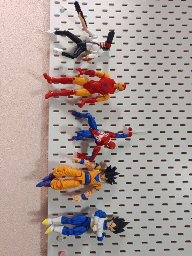 Figuras articuladas 3D: lo que se ve en fotos