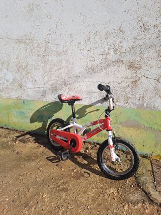 Bicicleta niño MONTY 16" roja